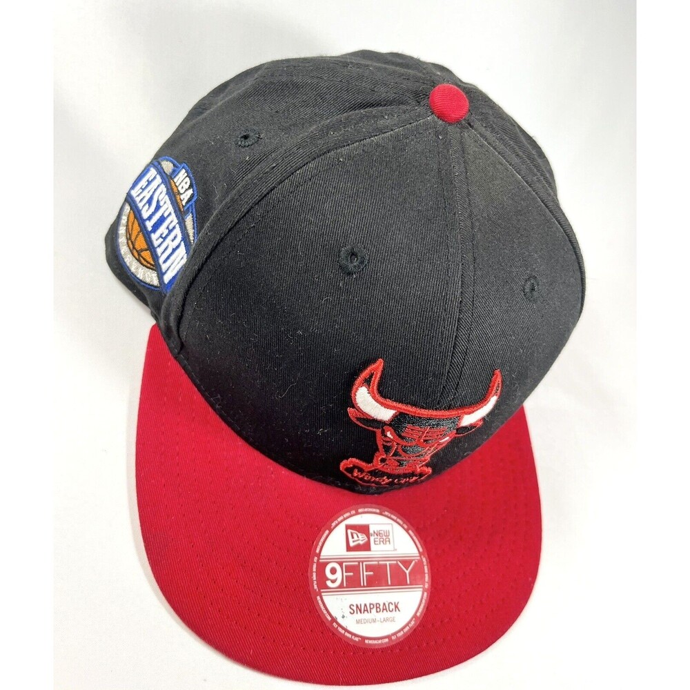 New Era 9FIFTY Hardwood Classics NBA Chicago Bulls Snapback Hat Black - Picture 2 of 13